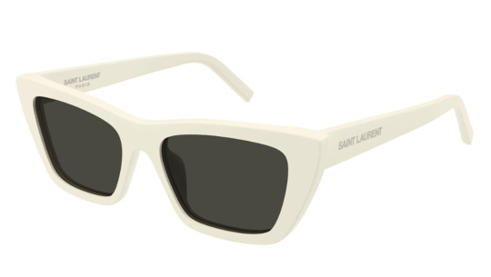 Luxury women s sunglasses Saint Laurent SL 276 MICA ivory grey (056) new collection