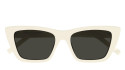 Luxury women s sunglasses Saint Laurent SL 276 MICA ivory grey (056) new collection