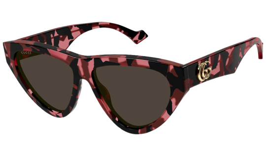 Occhiali da sole donna Luxury Gucci GG1333S havana brown (003) nuova collezione