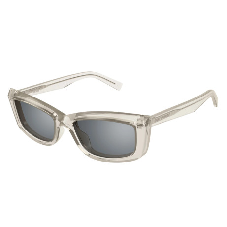 Luxury women s sunglasses Saint Laurent SL 658 beige silver (003) new collection 2