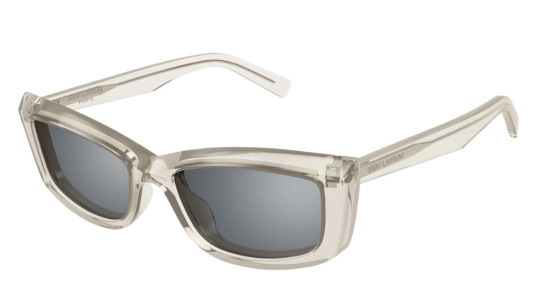 Luxury women s sunglasses Saint Laurent SL 658 beige silver (003) new collection
