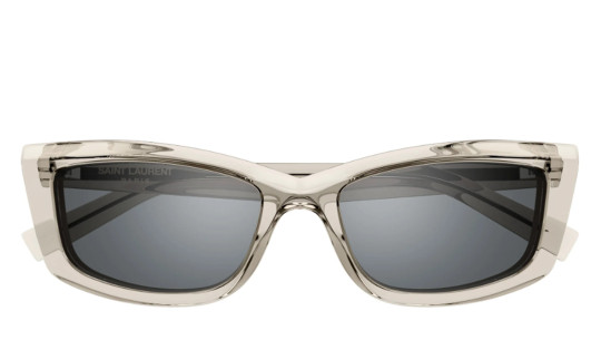 Luxury women s sunglasses Saint Laurent SL 658 beige silver (003) new collection Luxury women s sunglasses Saint Laurent SL 658 beige silver (003) new collection