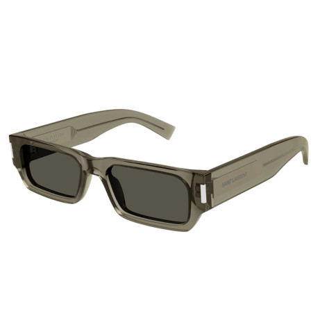 Occhiali da sole uomo donna Luxury Saint Laurent SL 660 brown grey (003) nuova collezione 2