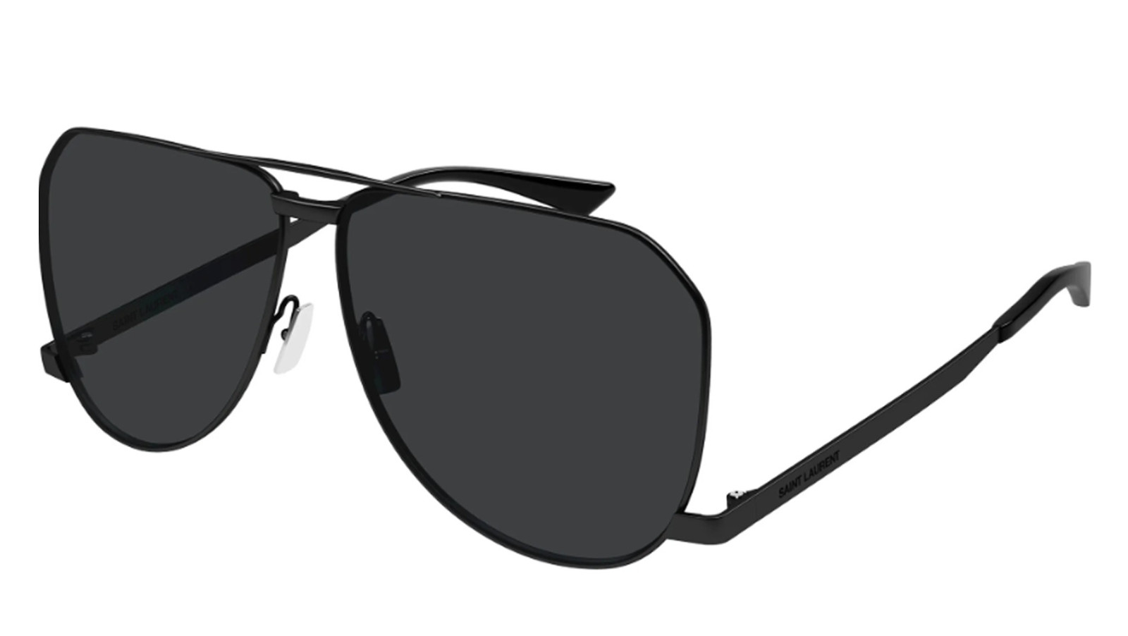 Occhiali da sole uomo Luxury Saint Laurent SL 690 DUST black (001) nuova collezione