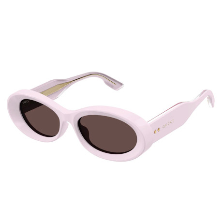 Luxury Gucci GG1527S pink brown women's sunglasses (003) new collection 2