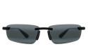 Occhiali sole uomo donna Luxury Maui Jim ILIKOU grey ilikou matte black nuova collezione