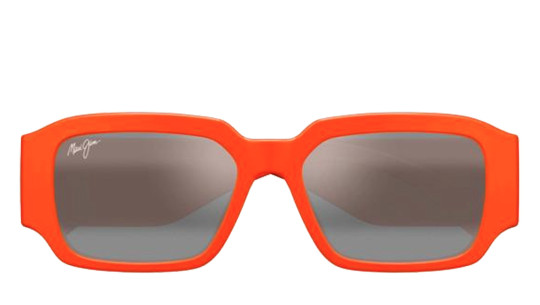 Occhiali sole uomo donna Luxury Maui Jim KUPALE grey kupale shiny orange nuova collezione