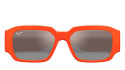 Occhiali sole uomo donna Luxury Maui Jim KUPALE grey kupale shiny orange nuova collezione