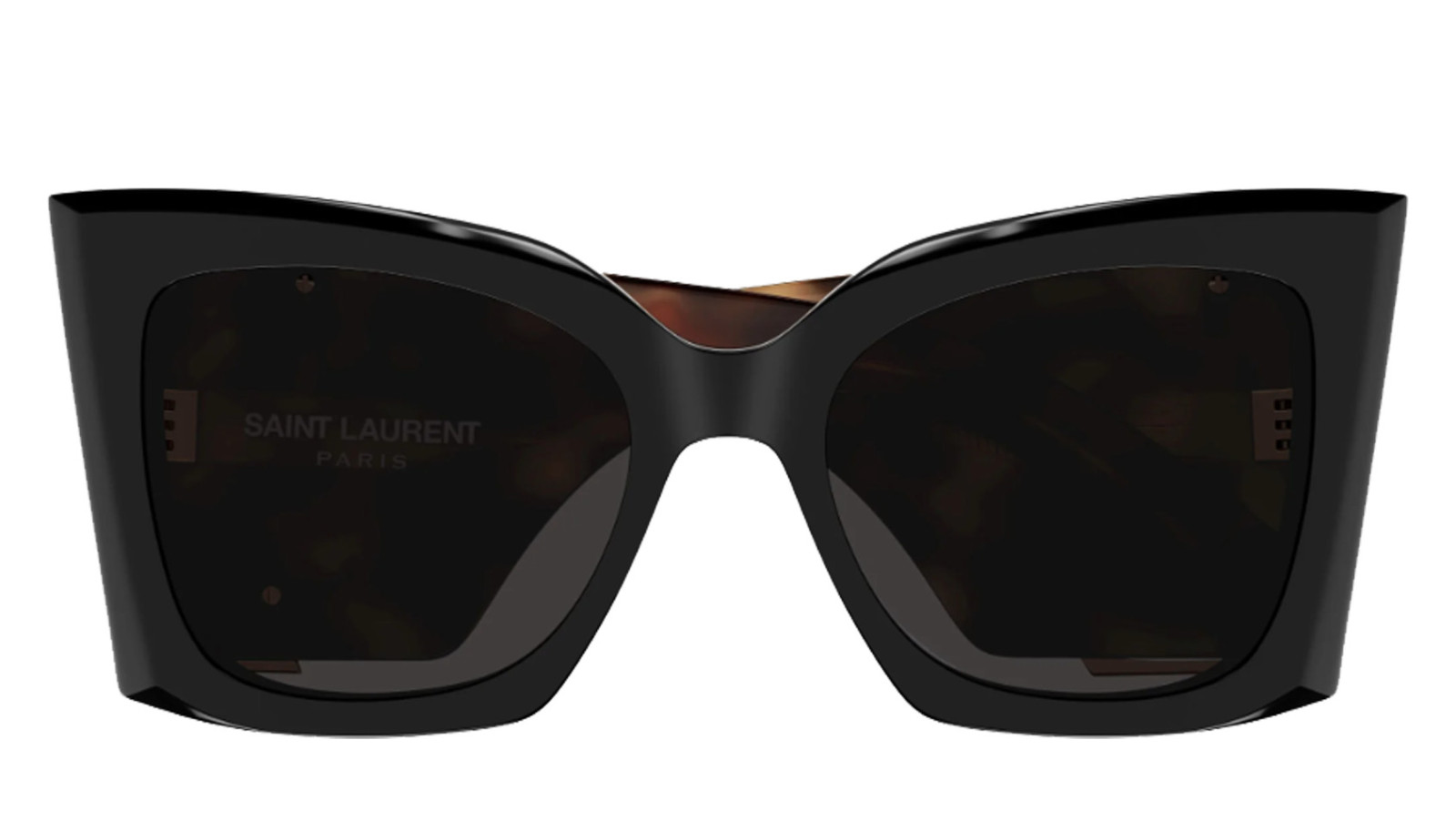 Luxury Saint Laurent SL M119 BLAZE 003 women's sunglasses black havana black new collection