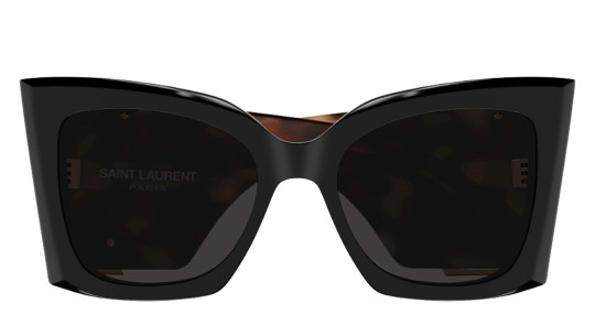 Luxury Saint Laurent SL M119 BLAZE 003 women's sunglasses black havana black new collection Luxury Saint Laurent SL M119 BLAZE 003 women's sunglasses black havana black new collection