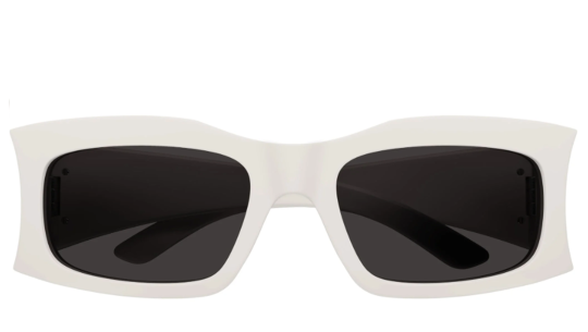 Occhiali sole uomo donna Luxury Balenciaga BB0291S ivory grey (004) nuova collezione