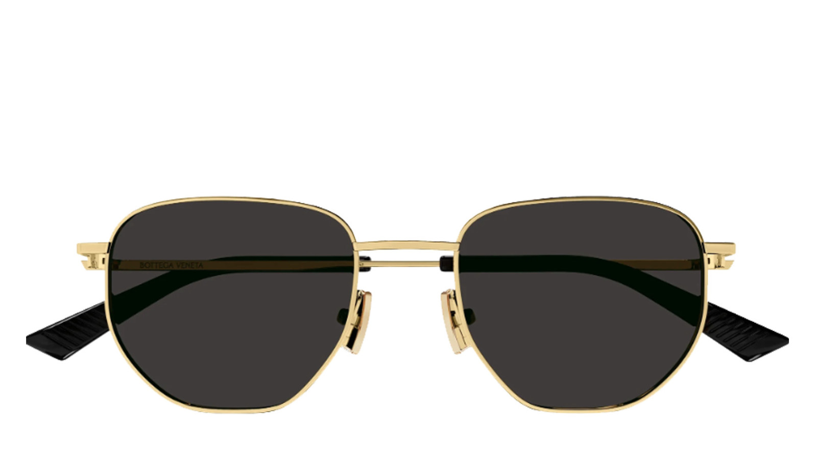 Occhiali sole uomo donna Luxury Bottega Veneta BV1301S gold grey (001) nuova collezione Occhiali sole uomo donna Luxury Bottega Veneta BV1301S gold grey (001) nuova collezione