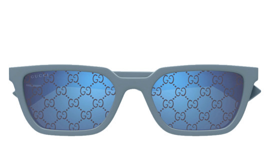 Occhiali da sole uomo Luxury Gucci GG1539S light blue (003) nuova collezione