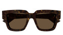 Luxury Bottega Veneta BV1276S havana crystal brown women's sunglasses (002) new collection