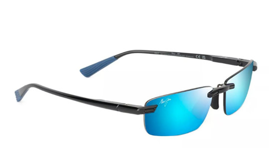 Occhiali sole uomo donna Luxury Maui Jim ILIKOU blue hawaii ilikou shiny nuova collezione