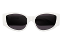 Luxury women s sunglasses Balenciaga BB0258S White Grey (012) new collection