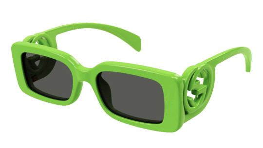 Luxury Gucci GG1325S green grey women's sunglasses (009) new collection