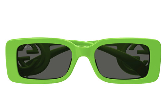 Luxury Gucci GG1325S green grey women's sunglasses (009) new collection