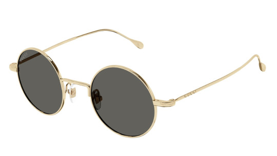 Women's Sunglasses Luxury Gucci GG1649S gold grey (007) new collection