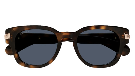 Occhiali da sole uomo Luxury Gucci GG1518S havana blue (002) nuova collezione Occhiali da sole uomo Luxury Gucci GG1518S havana blue (002) nuova collezione