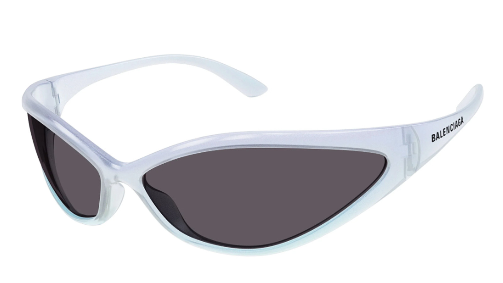 Occhiali sole uomo donna Luxury Balenciaga BB0285S crystal grey (004) nuova collezione