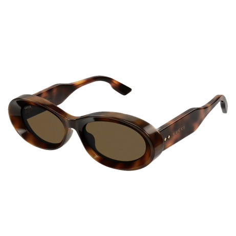 Luxury women's sunglasses Gucci GG1527S havana brown (002) new collection 2