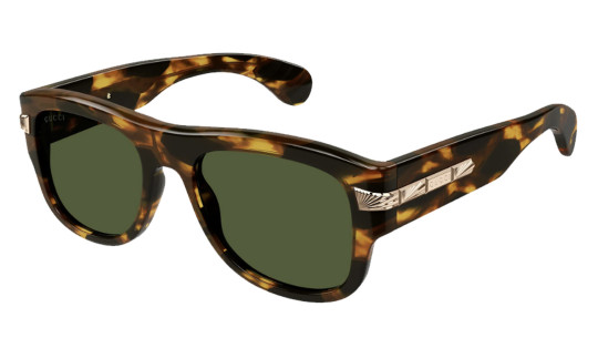 Occhiali da sole uomo Luxury Gucci GG1517S havana green (003) nuova collezione