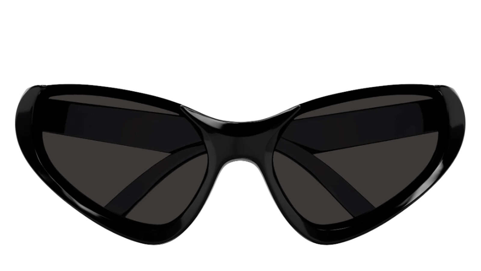 Occhiali da sole uomo donna Luxury Balenciaga BB0202S black grey (001) nuova collezione