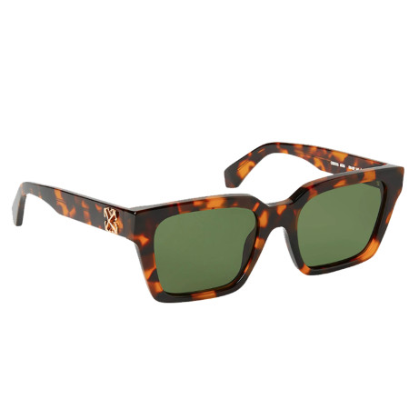 Occhiali sole uomo donna Luxury Off White OERI111 BRANSON 6055 havana nuova collezione 2