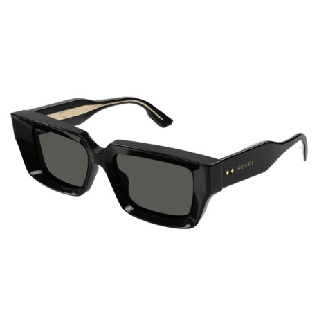 Occhiali da sole uomo donna Luxury Gucci GG1529S black grey (001) nuova collezione 2