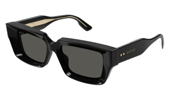 Occhiali da sole uomo donna Luxury Gucci GG1529S black grey (001) nuova collezione