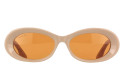 Women's Sunglasses Luxury Gucci GG1527S beige brown (004) new collection