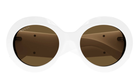 Women's Sunglasses Luxury Gucci GG1647S white brown (003) new collection Women's Sunglasses Luxury Gucci GG1647S white brown (003) new collection