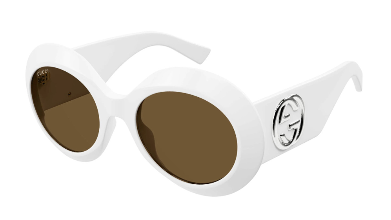 Women's Sunglasses Luxury Gucci GG1647S white brown (003) new collection