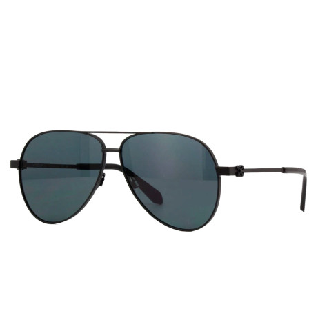 Occhiali sole uomo donna Luxury Off White OERI122 RUSTON L 1007 black nuova collezione 2