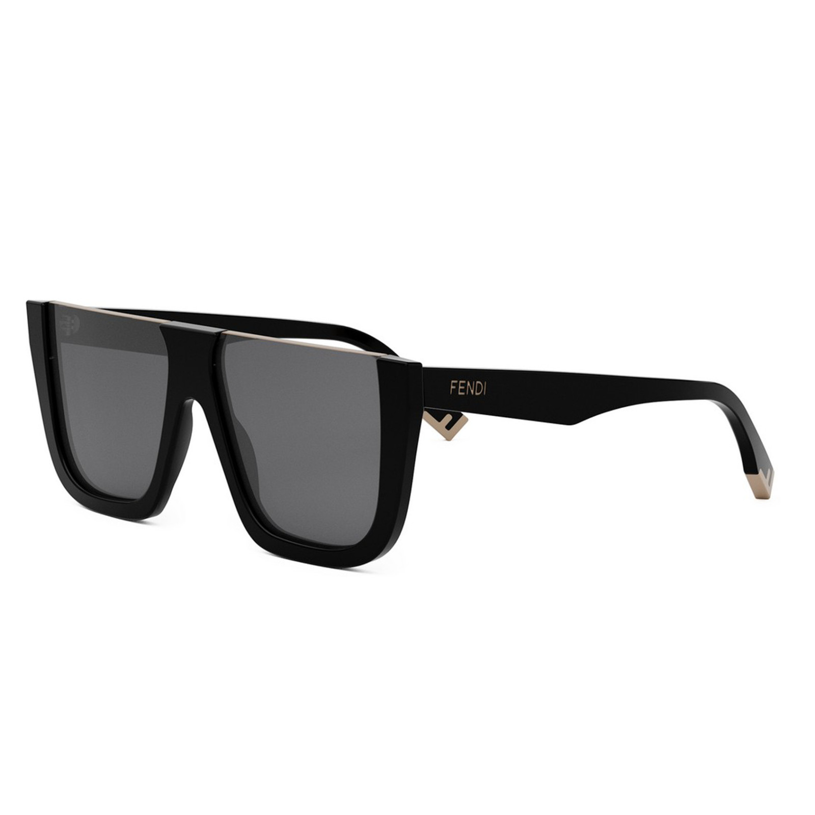 サングラス FENDI FW25 Maison Fendi - FE40166I - 01A (FE40166I 01A) Fendi Way FE40136I 01A Sunglasses - US