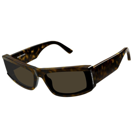 Occhiali sole uomo donna Luxury Balenciaga BB0301S havana brown (002) nuova collezione 2