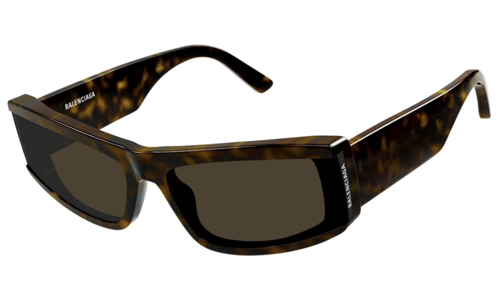 Occhiali da sole uomo donna Luxury Balenciaga BB0301S havana brown (002) nuova collezione