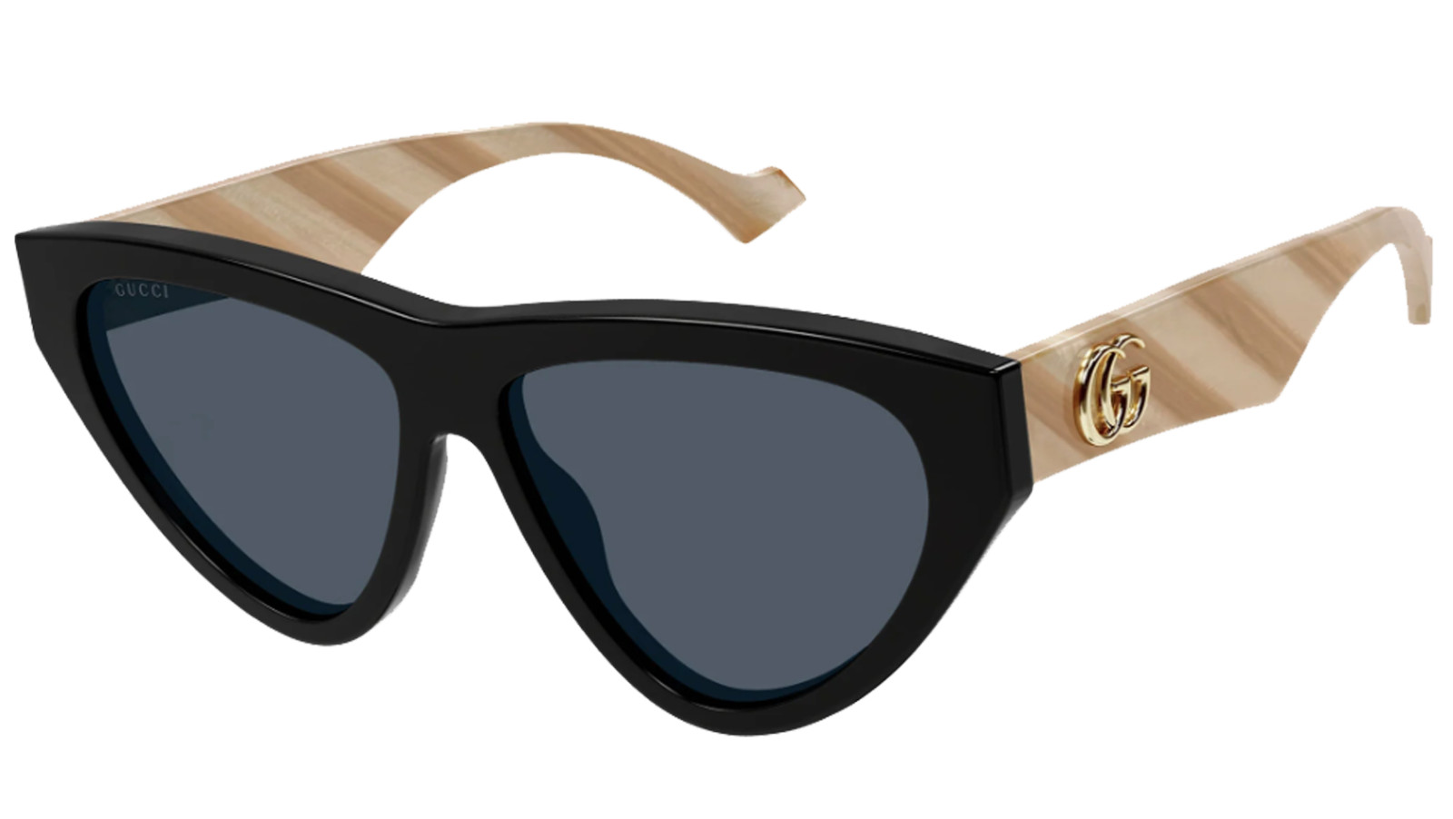 Luxury women s sunglasses Gucci GG1333S 004 Black Ivory Blue (004) new collection