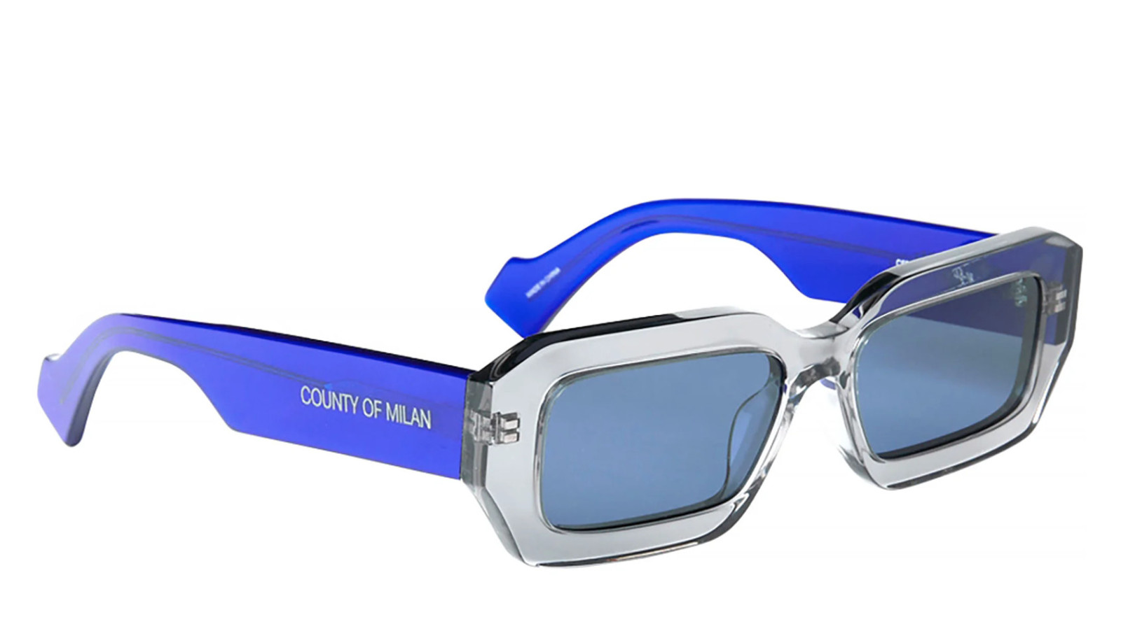 Occhiali sole uomo donna Luxury Marcelo Burlon County Of CERI01G AGAVE 0645 grey blue blue nuova collezione