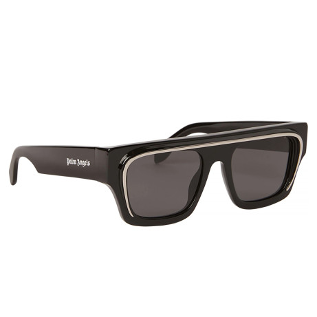 Occhiali sole uomo donna Luxury Palm Angels PERI061 SALTON 1007 black nuova collezione 2