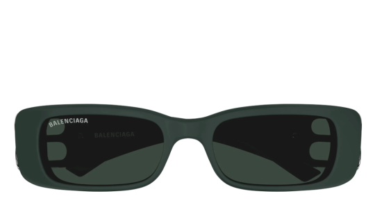 Occhiali da sole donna Luxury Balenciaga BB0096S silver green (018) nuova collezione Occhiali da sole donna Luxury Balenciaga BB0096S silver green (018) nuova collezione