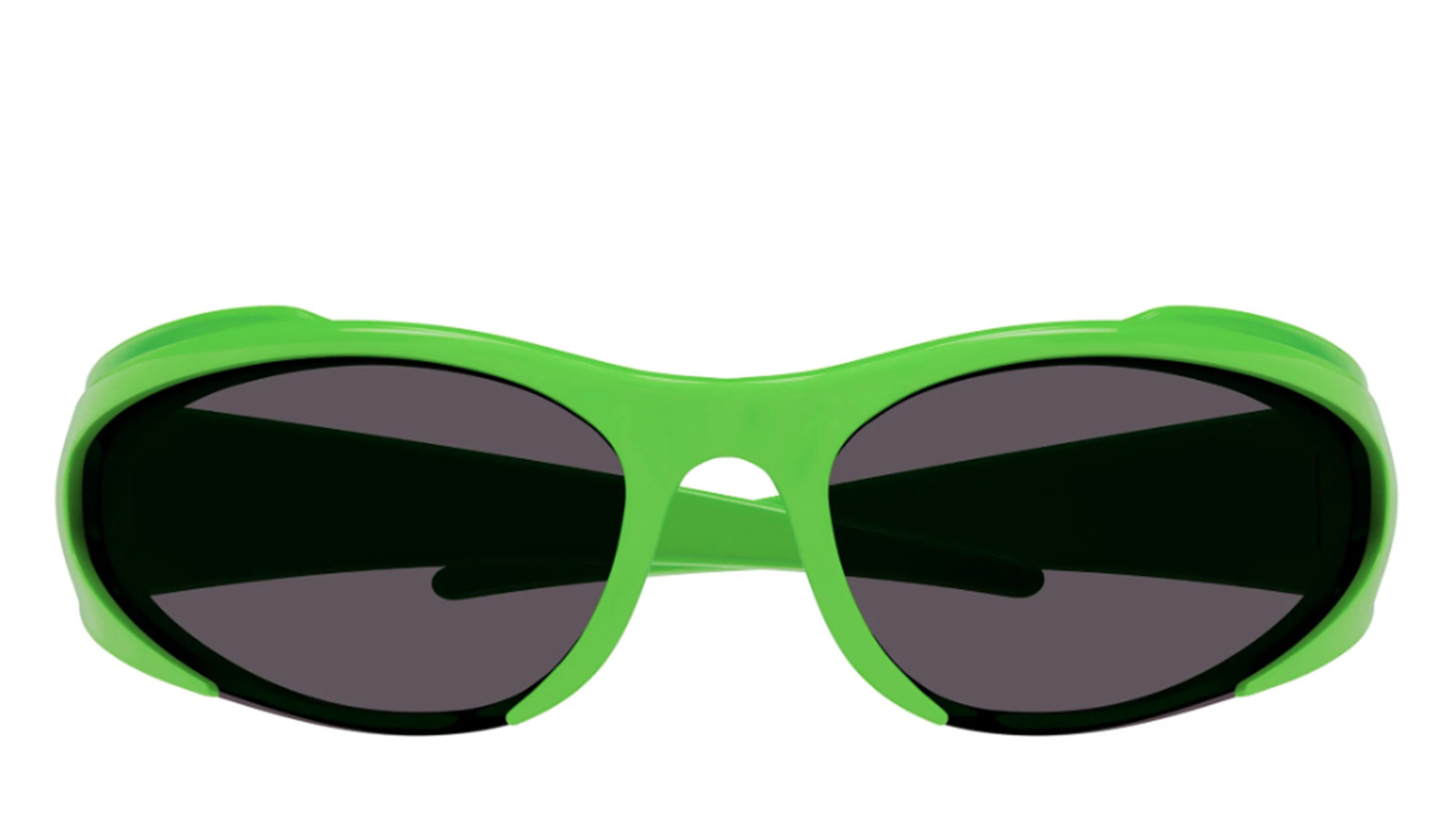 Occhiali sole uomo donna Luxury Balenciaga BB0253S green grey (005) nuova collezione