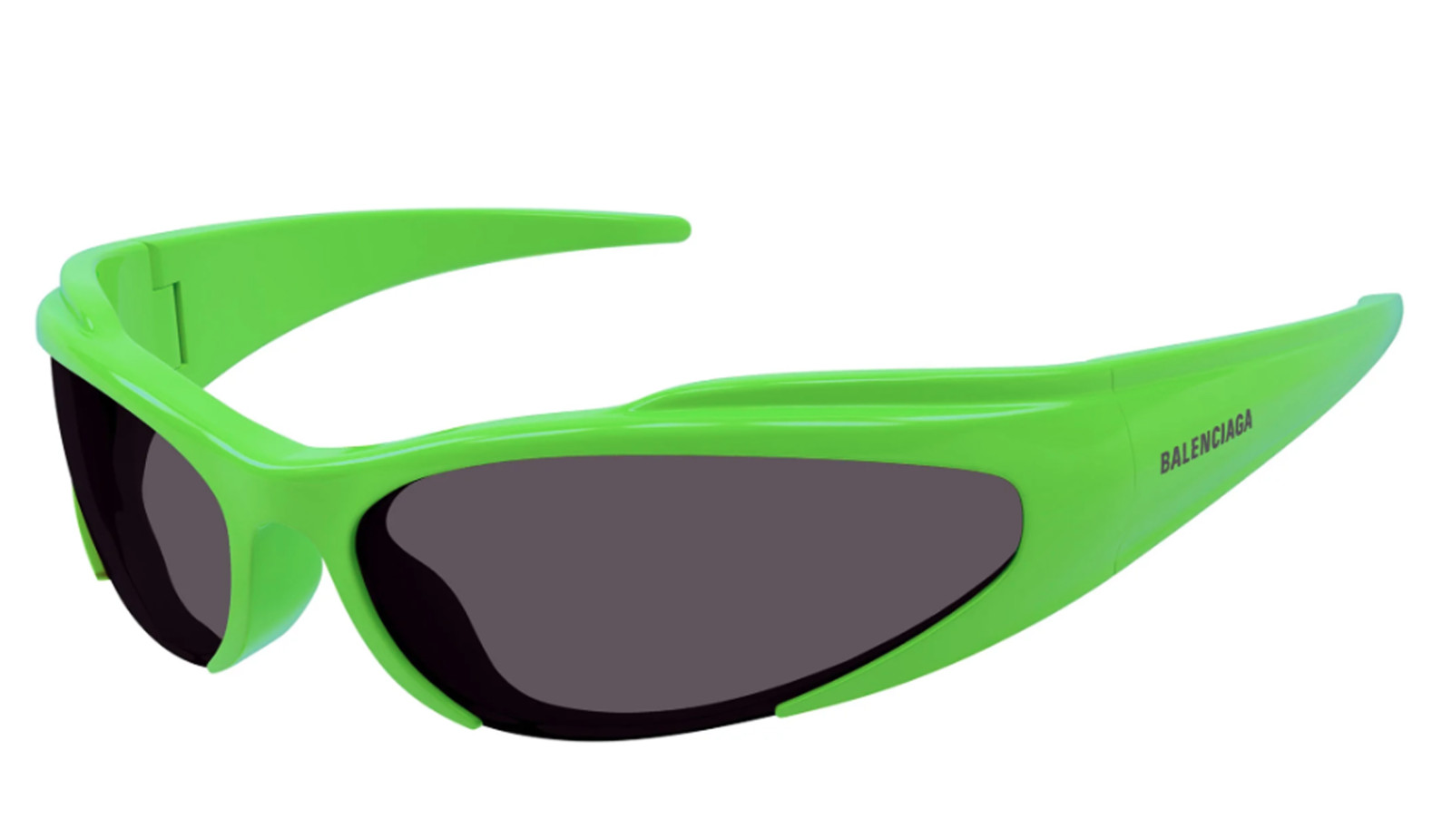 Occhiali sole uomo donna Luxury Balenciaga BB0253S green grey (005) nuova collezione