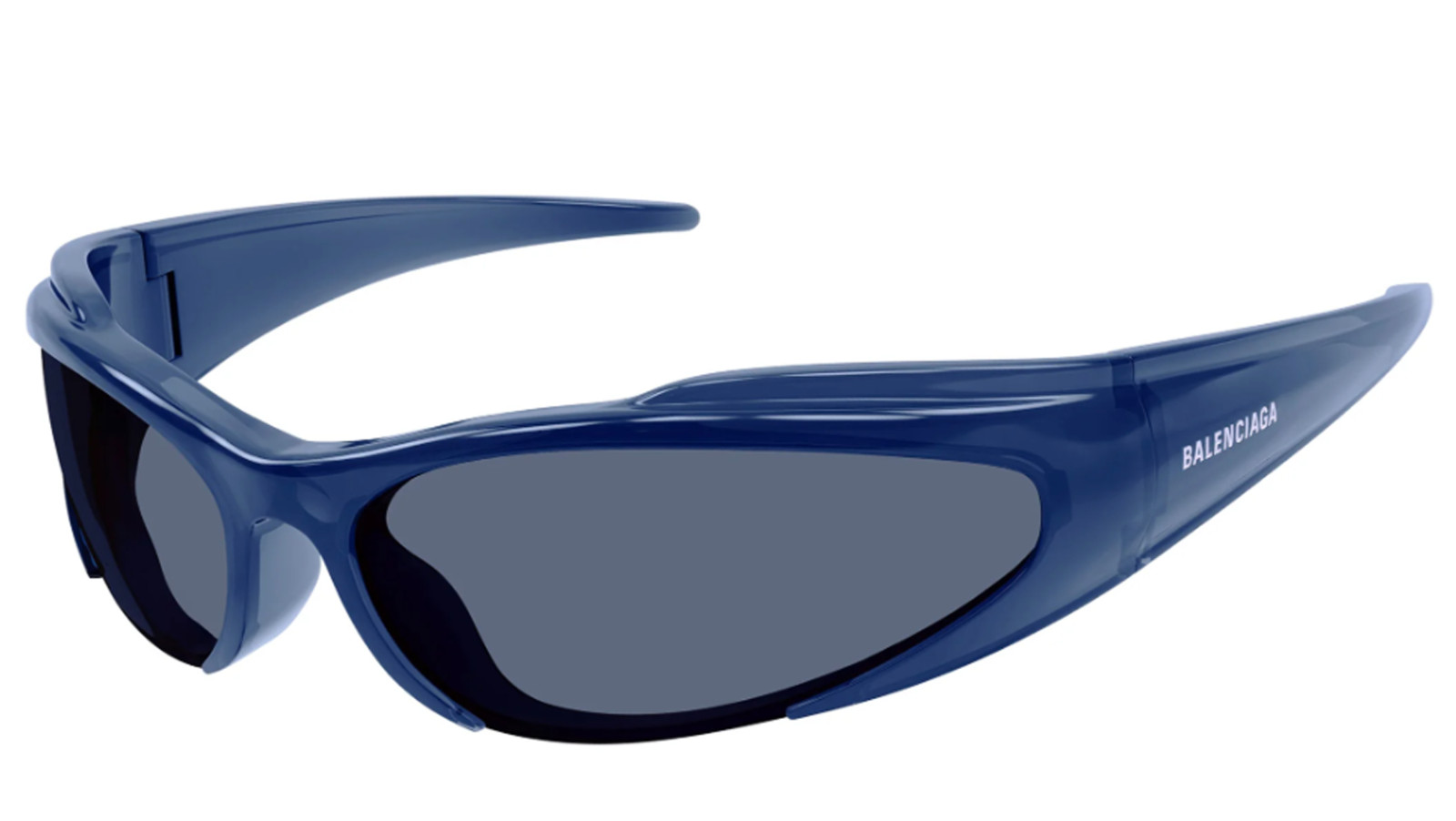 Occhiali da sole uomo donna Luxury Balenciaga BB0253S blue (003) nuova collezione