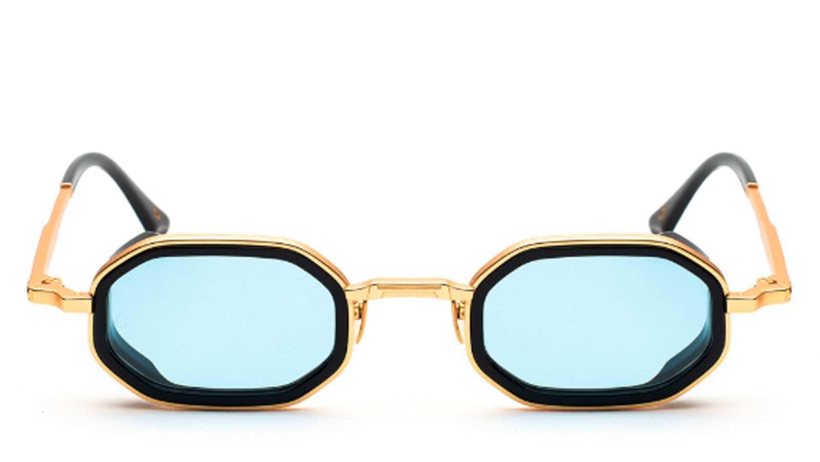 Occhiali sole uomo donna Luxury Soho London HARROW  ORO/NERO SC010 nuova collezione