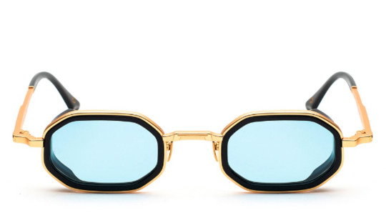 Occhiali sole uomo donna Luxury Soho London HARROW  ORO/NERO SC010 nuova collezione