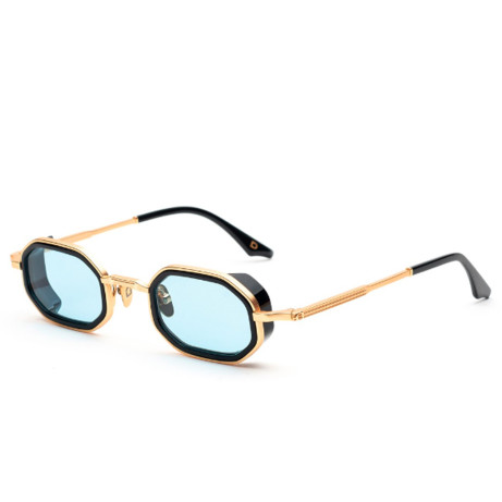 Occhiali sole uomo donna Luxury Soho London HARROW  ORO/NERO SC010 nuova collezione 2