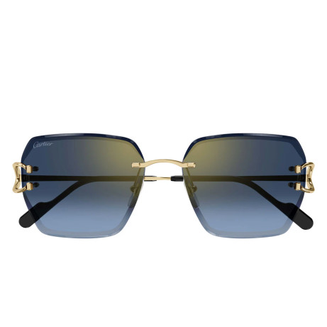 Cartier CT0466S 002 gold gold blue