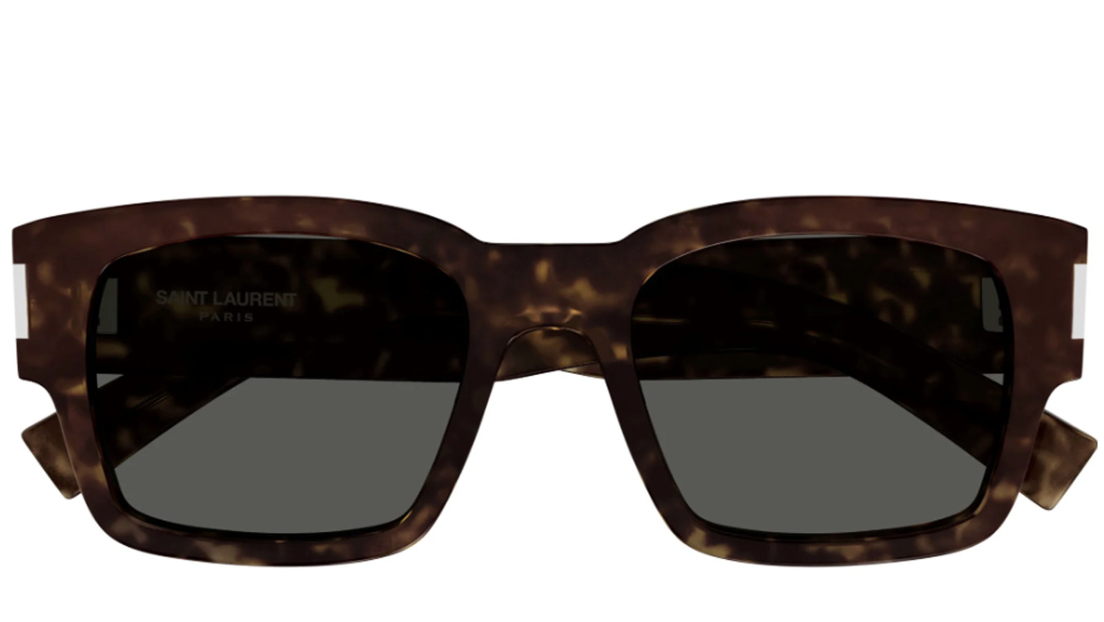 Occhiali da sole uomo Luxury Saint Laurent SL 617 havana crystal grey (002) nuova collezione